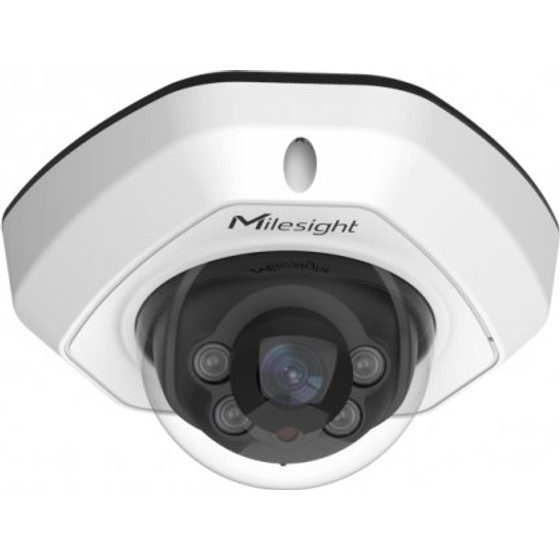 Milesight Technology Camera Surveillance Milesight Ai Vandal-Proof Mini Dome MS-C8173-Pd (2.8mm), 8MP