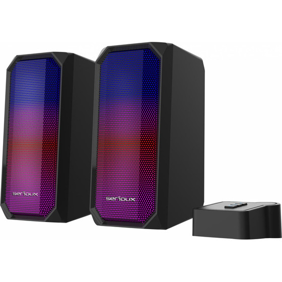 SERIOUX Speakers Gaming 2.0 Kyro RGB