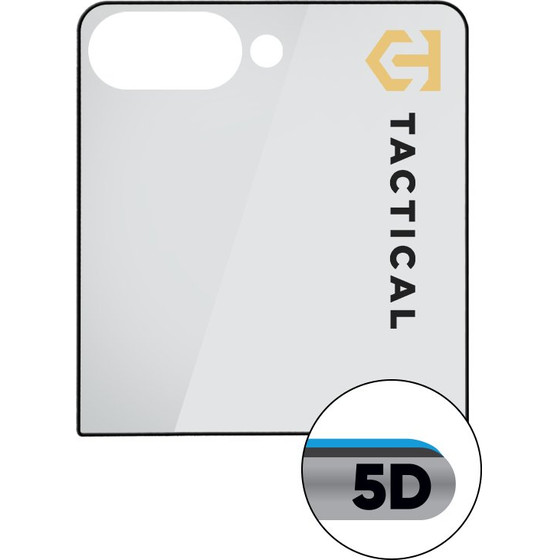 Tactical Glass Shield 5D for Samsung Galaxy Z Flip 8 Black (Outer) - (57983130475)