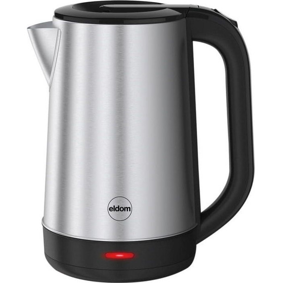 ELDOM Acero Cordless Kettle 2.0 L 2000 W Silver - (CS30)