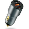EVERACTIVE Car Charger Usb QC3.0 + 2x USB-C Pd 60W - (CC-40Q)