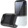 PowerNeed Mobile Device Charger Universal Black Lightning, Solar, Usb Wireless Charging Fast Charging Outdoor - (S20000Q)