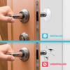 Home Use ���� ������ �����������, Pu ��������, 40x8mm, �������, 4��� - (HUH-0263)