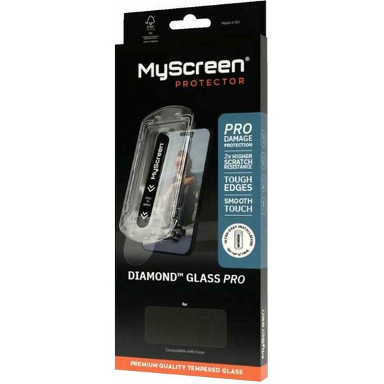 MyScreen Diamond Glass Pro Fit Frame Tempered Glass For Apple Iphone 17 Pro Max - (MD10446TG Dgpro FF)