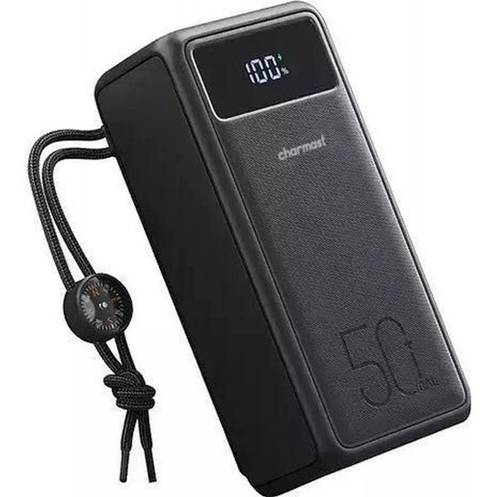 Charmast Powerbank 50000mAh Pd 22.5W Black - (TankLite)
