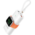 Charmast Powerbank Magsafe Wireless Apple Watch 10000mAh Pd 20/QC18W White - (W1162S)
