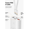 Charmast Powerbank Magsafe Wireless Apple Watch 10000mAh Pd 20/QC18W White - (W1162S)