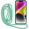 Vivid Silicone Cover Lace Apple Iphone 14 Mint - (VISILACE296MINT)