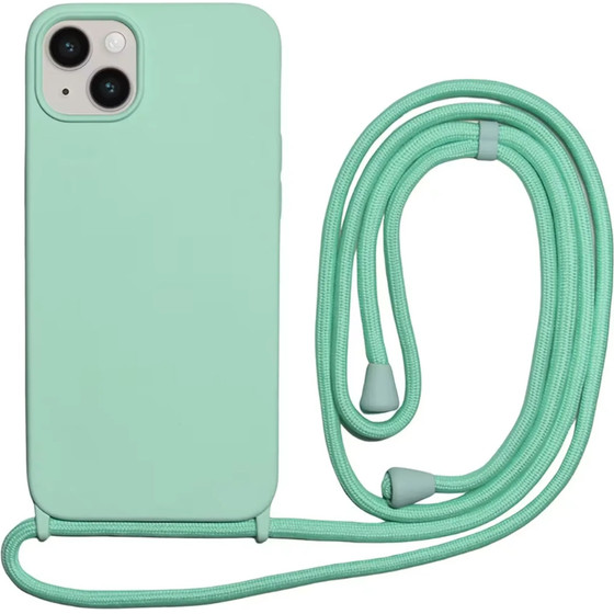 Vivid Silicone Cover Lace Apple Iphone 14 Mint - (VISILACE296MINT)