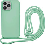 Vivid Silicone Cover Lace Apple Iphone 14 Pro Mint - (VISILACE297MINT)