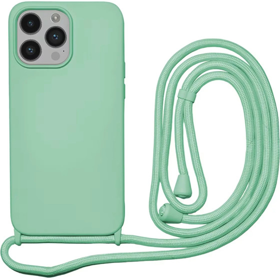 Vivid Silicone Cover Lace Apple Iphone 14 Pro Mint - (VISILACE297MINT)