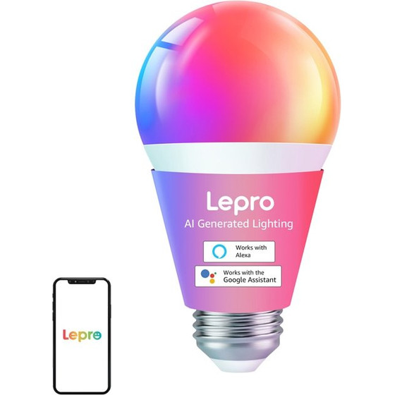 Lepro ����� Led B1 E27 �� Bluetooth ��� Wi-Fi, 806 Lm - (B1-EU-1)