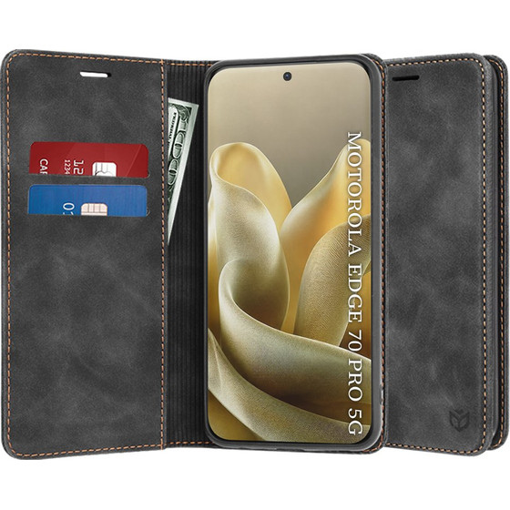 Techsuit - Confy Cover - Motorola Edge 70 Pro - Black