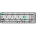 Alcatroz BT5.3/2.4G MULTI-Device Rechargeable Keyboard Tetriz Air 3 Winter White - (TETRIZ-AIR3-WW)
