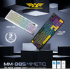 Armaggeddon TRI-Mode Connectivity Gaming Keyboard MM-98S Mimetiq Artic Fox - (MM-98S-AF)
