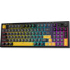 Armaggeddon TRI-Mode Connectivity Gaming Keyboard MM-98S Mimetiq Yellow Jacket - (MM-98S-YJ)