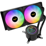 Armaggeddon Unique Cooling Fan 9 Blade Deep Freeze Adv A240 Argb Black - (DF-ADV-A240ARGB-B)