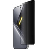 Idol 1991 Privacy Antispy Tempered Glass Xiaomi Poco X8 Pro Max 6.83in 9H 0.25mm Semi Curved Finger Unlock Full Glue BLACK