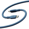 Motorola Silicone USB-C To USB-C Cable 2 m 5 A Blue - (119MOTOUSBC2MBL)
