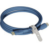 Motorola Silicone USB-C To USB-C Cable 2 m 5 A Blue - (119MOTOUSBC2MBL)
