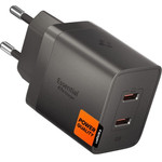 Spigen EE472EU-Gan Essential 2-Port Network Charger 47W Gunmetal - (ACH10450)