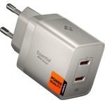 Spigen EE472EU-Gan Essential 2-Port Network Charger 47W Natural Titanium - (ACH10451)