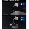 Spigen EE472EU-Gan Essential 2-Port Network Charger 47W Natural Titanium - (ACH10451)