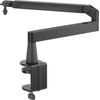 Low Profile Microphone Arm With Clamp - Black Mic Arm Lp - (BOYA Mic Arm LP)