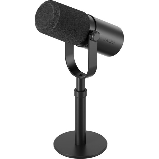 Studio Microphone Stand Wired Usb Xlr - Black Castmic P60D - (BOYA Castmic P60D)