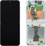 Samsung Lcd Display Module For Galaxy Z Flip7 Fe F761, Sub Inner, White - (GH82-37734B)