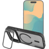 FORCELL Case For Iphone 15 F-Protect Shadow Stand Premium Compatible With Magsafe black