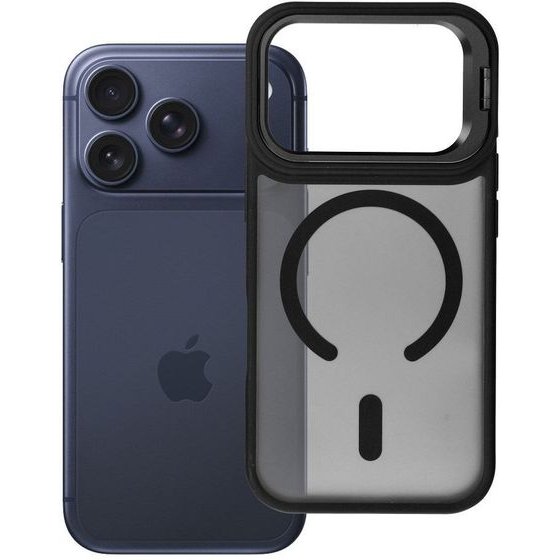 FORCELL Case For Iphone 17 Pro F-Protect Shadow Stand Premium Compatible With Magsafe black