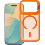 FORCELL Case For Iphone 17 Pro F-Protect Shadow Stand Premium Compatible With Magsafe orange