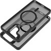 FORCELL Case For Samsung A37 F-Protect Shadow Stand Premium Compatible With Magsafe black