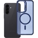 FORCELL Case For Samsung A37 F-Protect Shadow Stand Premium Compatible With Magsafe Navy blue