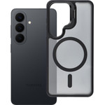 FORCELL Case For Samsung S26 F-Protect Shadow Stand Premium Compatible With Magsafe black