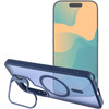 FORCELL Case For Samsung S26 F-Protect Shadow Stand Premium Compatible With Magsafe Navy blue