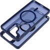 FORCELL Case For Samsung S26 F-Protect Shadow Stand Premium Compatible With Magsafe Navy blue