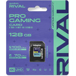 GoodRAM Rival Memory Card Microsd 128GB 100MB/s Class 10 UHS-I V30 With Adapter SD