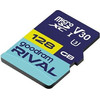 GoodRAM Rival Memory Card Microsd 128GB 100MB/s Class 10 UHS-I V30 With Adapter SD
