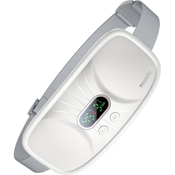 Yesido Menstrual Belt MG28 White 1800mAh With 4-Level Heat Settings & 3 Vibration speeds