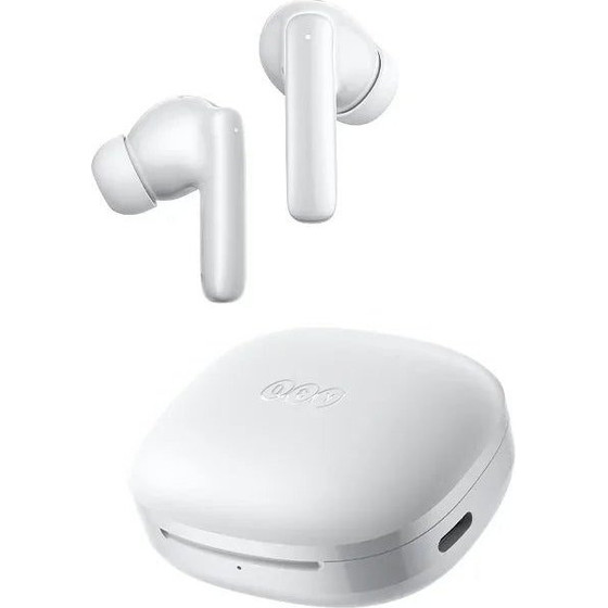 QCY T13 Pro White - Anc 47hOurs BT6.0 IPX4 in-Ear Earbuds HT23 - (QCY-HT23 White)