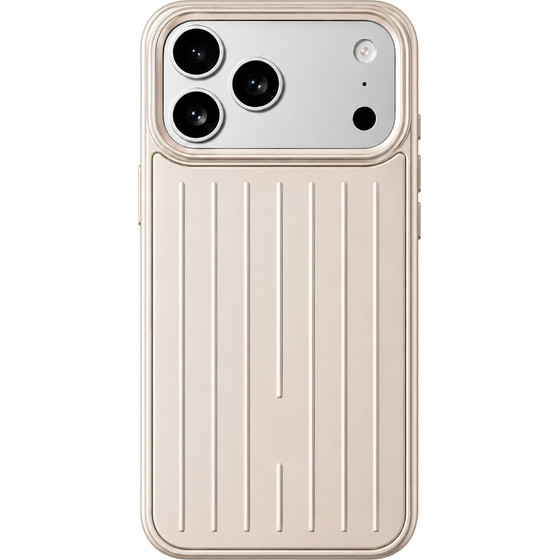 Case Suitcase Stripe Apple Iphone 16 Pro Max /gold/ OEM