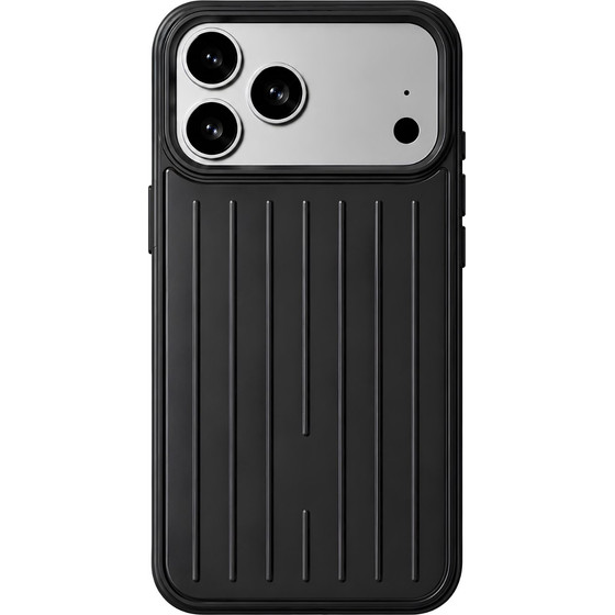 Case Suitcase Stripe Apple Iphone 16 Pro /black/ OEM