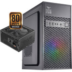 Alcatroz Pc Case With Psu Azzura Millenia Eco Air 2 Rgb Black - (AME-AIR2-RGB)