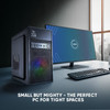 Alcatroz Pc Case With Psu Azzura Millenia Eco Air 2 Rgb Black - (AME-AIR2-RGB)