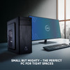 Alcatroz Pc Case With Psu Azzura Millenia Eco M300 Black - (AME-M300-B)