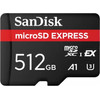 Sandisk SDSQXFN-512G-GN4NN Express Microsd Card 512GB