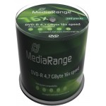 MEDIARANGE DVD-R 4,7 GB 16X CAKE100 - (MR442)