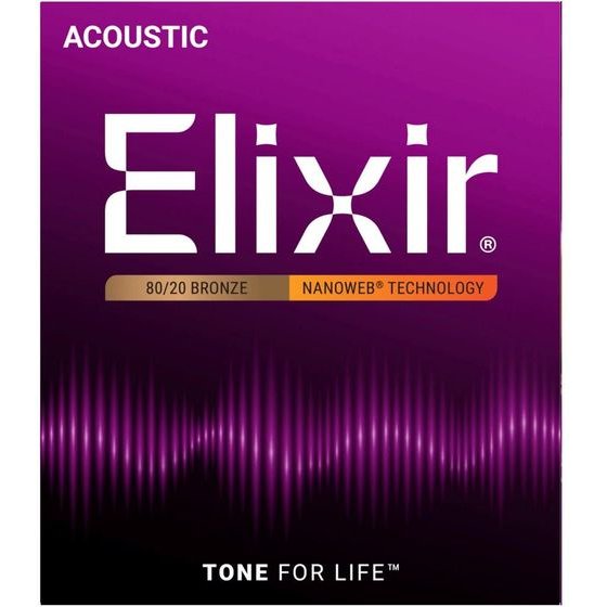 Elixir Strings Elixir 11002 Extra Light Nw - Acoustic Guitar Strings (10-47) - (3313211002)